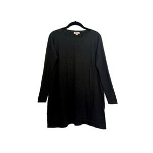 Women’s Dark Gray Tunic Sweater Size Small Style & Co